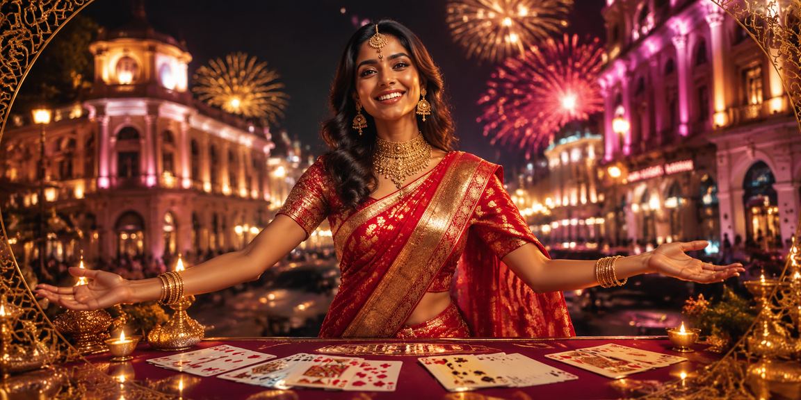 Mobile user enjoying live casino games on smartphone in India